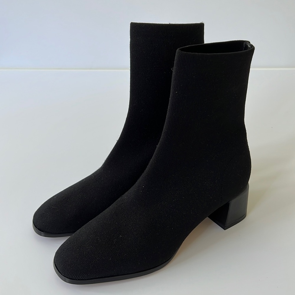 Via Spiga sock ankle boots